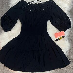 Gianni Bini Elegant navy blue mini Dress